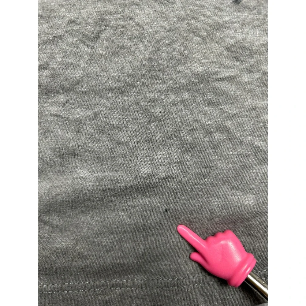 The North Face T-Shirt Cotton Poly Heather Gray XL Mens